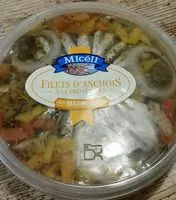 Mängden socker i Filets d'anchois à la provençale