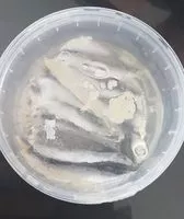 Mängden socker i Filets d anchois marinés à l'ail