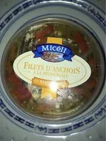 Mängden socker i Anchois marinés à la provençale