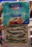 Mängden socker i Miceli, Anchois marines, la barquette de