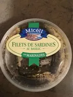 Mängden socker i Filets de sardines au basilic