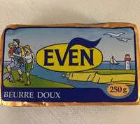 Mängden socker i Beurre doux