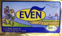 Mängden socker i Beurre doux