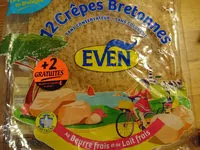 Mängden socker i EVEN - 12+2 Crêpes Bretonnes