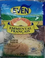 Mängden socker i Even Emmental RATLL.60