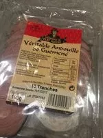 Mängden socker i Veritable andouille de Guémemé
