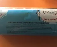 Mängden socker i Demi baguette viennoise thon crudités