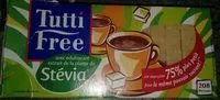 Mängden socker i Tutti free morceaux brun stevia