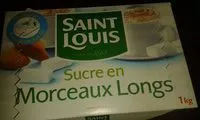 Mängden socker i Morceaux Longs N°3