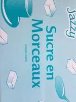 Mängden socker i Sucre en morceaux