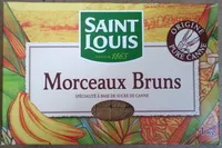 Mängden socker i Morceaux Bruns