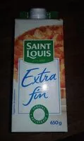 Mängden socker i Sucre extra fin saint louis