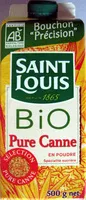 Mängden socker i Sucre en poudre Bio Pure Canne Saint Louis