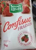 Mängden socker i KG Confisuc Fraise Saint Louis