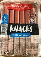 Mängden socker i Knacks