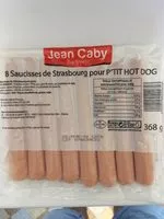 Mängden socker i Saucisses de strasbourg pour p'tit hot dog