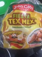 Mängden socker i Saucisses cocktail fiesta Tex-Mex