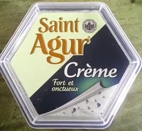 Mängden socker i Crème Fort et onctueux