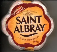 Mängden socker i Saint Albray ® (33% MG) Format Familial