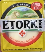 Mängden socker i Etorki - offre €CO (33 % MG)