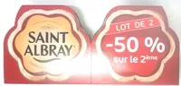 Mängden socker i Saint Albray (33% MG) (lot de 2)