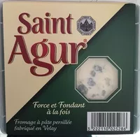 Mängden socker i Force et fondant à la fois - Fromage à pâte persillée fabriqué en Velay