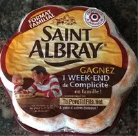 Mängden socker i Saint Albray - format familial