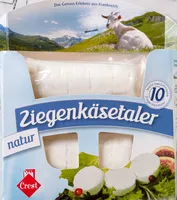 Mängden socker i Ziegenkäsetaler natur