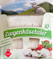 Mängden socker i Ziegenkäsetaler mit feinen Kräutern