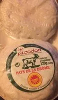 Mängden socker i Fromage au lait cru de chèvre