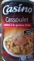 Mängden socker i Cassoulet cuisiné à la graisse d'oie