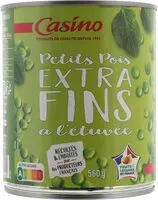 Mängden socker i Petits pois à l'étuvée extrafins