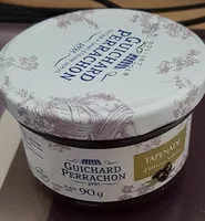 Mängden socker i Tapenade d'olives noires