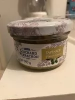 Mängden socker i Tapenade d'olives vertes