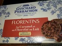 Mängden socker i Florentins au caramel et au chocolat au lait