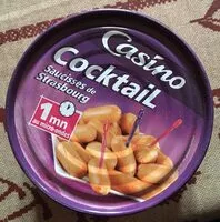 Mängden socker i Cocktail saucisses de Strasbourg