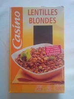 Mängden socker i Lentilles blondes