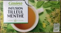 Mängden socker i Infusion Tilleul Menthe 25 sachets fraîcheur