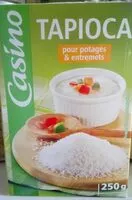 Mängden socker i Tapioca