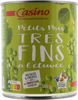 Mängden socker i Petits pois à l'étuvée très fins