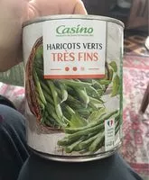 Mängden socker i Haricots verts très fins