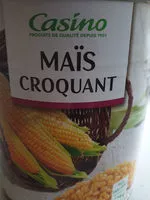 Mängden socker i Maïs croquant sous vide