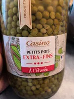 Mängden socker i Petits pois à l'étuvée extrafins