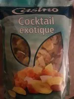Mängden socker i Cocktail Exotique Melange de fruits seches
