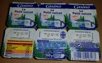 Mängden socker i Le Petit-Suisse