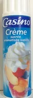 Mängden socker i Crème sucrée aromatisée vanille