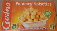 Mängden socker i Pommes noisettes sans huile de palme