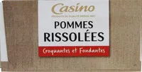 Mängden socker i Pommes rissolées
