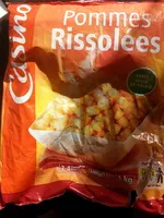 Mängden socker i Pommes rissolées