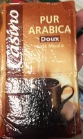 Mängden socker i Café moulu Pur Arabica Doux